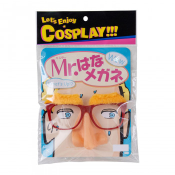 おもしろ変装グッズ Mr.はなメガネ 6006