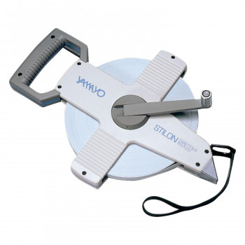 製図用品 巻尺 スチロンテープ リール 50m 1-883-0750