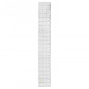 方眼直線定規 30cm×3mm 1-807-7030