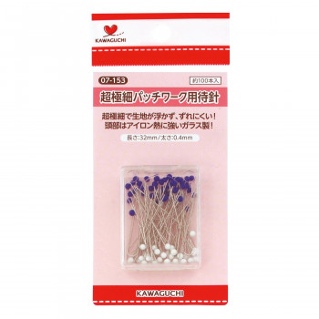 KAWAGUCHI(カワグチ) 手芸用品 超極細パッチワーク用待針 07-153