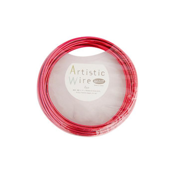 Artistic Wire(アーティスティックワイヤー) カラーアルミ線 アカ 1.0mm×10m