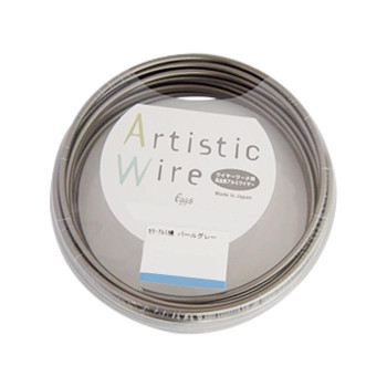 Artistic Wire(アーティスティックワイヤー) カラーアルミ線 パールグレー 1.5mm×10m