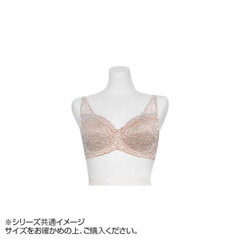 TAMURA Yauco 総レース背付きワイヤー入りフルカップブラジャー TYC55-2 フラックスベージュ B95