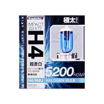 アークス(axs) GRX-62 H4ハロゲンバルブ 5200K ホワイト