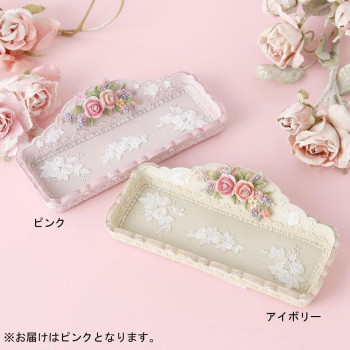 立体ローズ トレー ピンク LCD-7216A