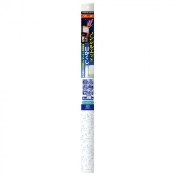 浴室用目かくしノンシルエット　ブルーS　NSP551S　46cm×90cm