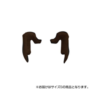 Reise用ヘルメットパーツ チークパッド(左右1セット) ブラウン・S REISEC