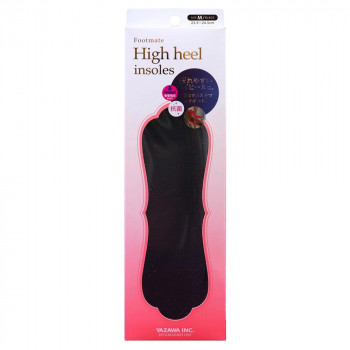 FOOTMATE ハイヒールインソール 女性用 ブラック M(23.5~24.5cm)
