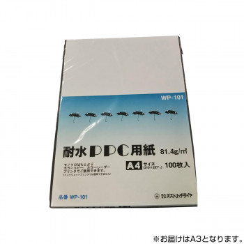 オストリッチダイヤ 耐水性PPC用紙 A3 100枚パック WP-102