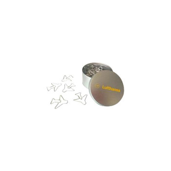 LIMOX/リモックス ルフトハンザ 飛行機型クリップ 40個入り LIPC012