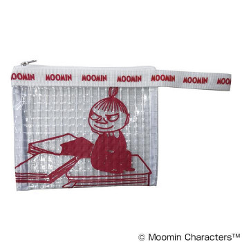 MOOMIN　クリアシリーズ　フラットポーチ　リトルミイ　MM-6120