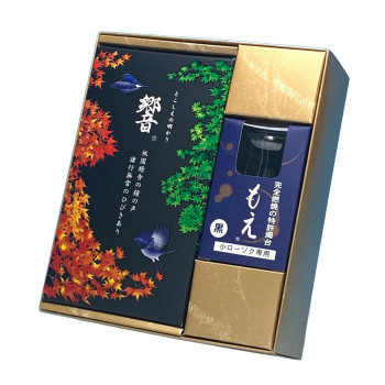 東海製蝋 ローソク ゆふぐれ響ご進物セット(響1・もえ黒1) 118-21