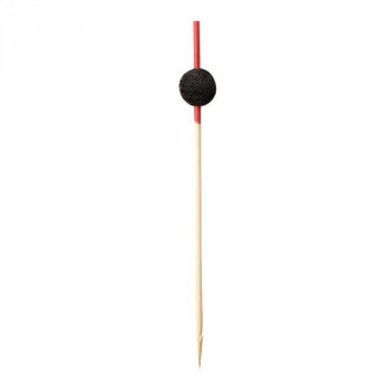 萬洋(まんよう) かんざし串(黒)9cm100本入 18-360B