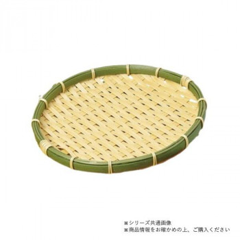 萬洋(まんよう) 樹脂身竹丸ざる 27号 91-054A