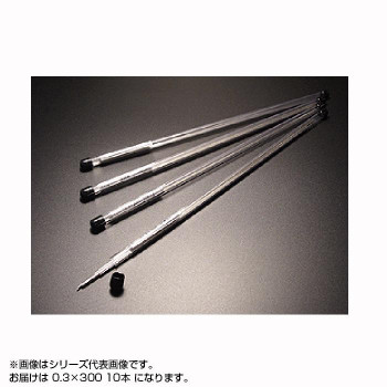 洋白線 塩ビ管入り 0.3×300 (10本入り)