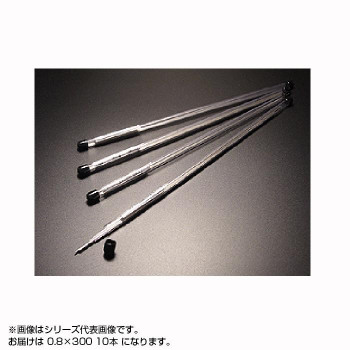 洋白線 塩ビ管入り 0.8×300 (10本入り)