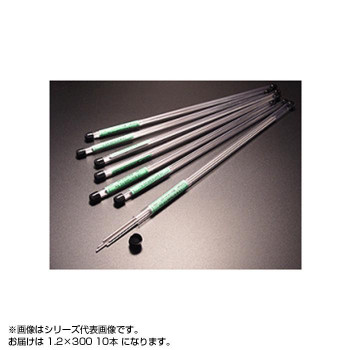 ステンレスバネ線 塩ビ管入り 1.2×300 (10本入り)