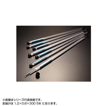 アルミパイプ 塩ビ管入り 1.2×0.8×300 (5本入り)