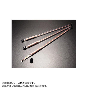 銅パイプ 塩ビ管入り 0.6×0.2×300 (5本入り)