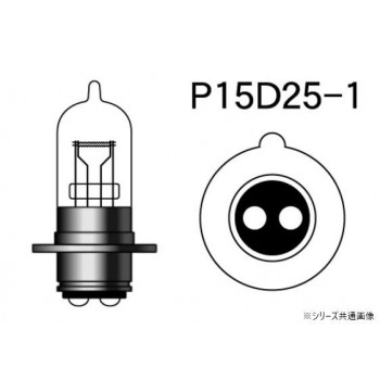 M&Hマツシマ ハロゲンバルブ(1個) PH7 12v 25/25w B2クリア 116 B2C