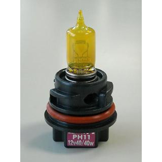 M&Hマツシマ ハロゲンバルブ(1個) PH11 12v40/40w イエローマックス80's 101 YM