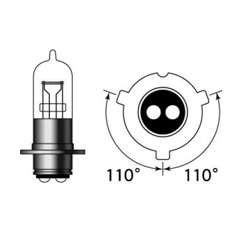M&Hマツシマ ハロゲンバルブ(1個) PH12 12v 40/40w S2スーパークリア 102 SC