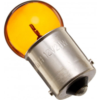 M&Hマツシマ 白熱電球(1個入) 12v21w G18 BA15S オレンジ 1P5113 OR