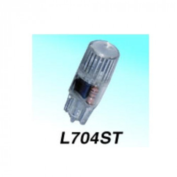 M＆Hマツシマ Lビーム(1個) 12v ウエッジ中 オレンジLED ストロボ点滅タイプ L704ST OR