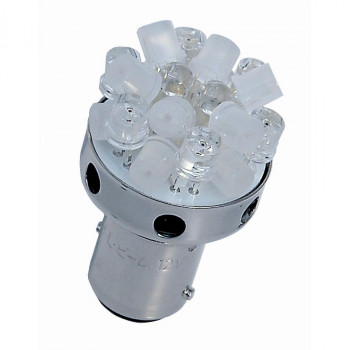 M＆Hマツシマ (1個)12v BA15Sオレンジ 20LED スーパーワイドビーム L820S OR