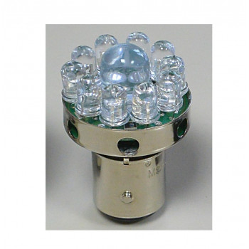M＆Hマツシマ イレブンビーム(1個)  12v口金ダブル用 レッド EB672 RE