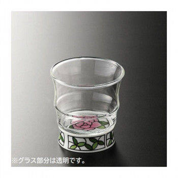 有田浪漫 ロックグラス ビートロ バラ INT-103-1-1