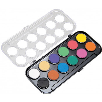 アーテック A＆B 固形水彩絵具 12色セット 111450