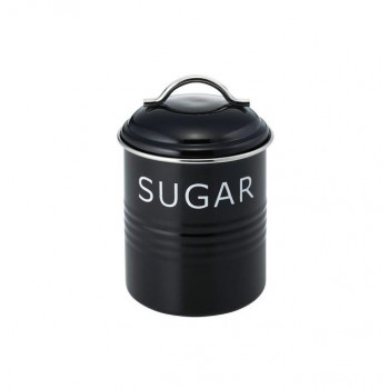 佐藤金属興業　SALUS　保存容器　バーネット　キャニスター　黒　SUGAR