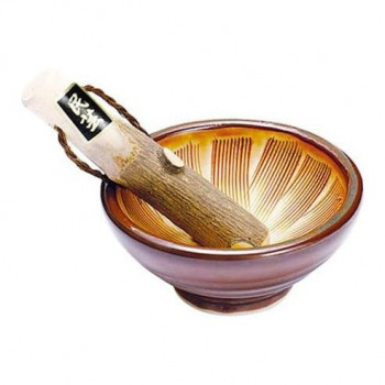 佐藤金属興業　SALUS　すり鉢セット　8.5×4cm(棒9cm)
