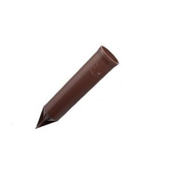 ナカムラ商事　分厚い花立ハス(大)茶