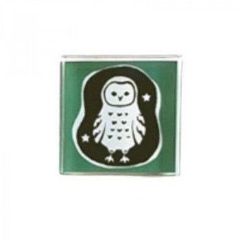 とみこはん アクリルスタンプ みまもりふくろう tomik-clear5