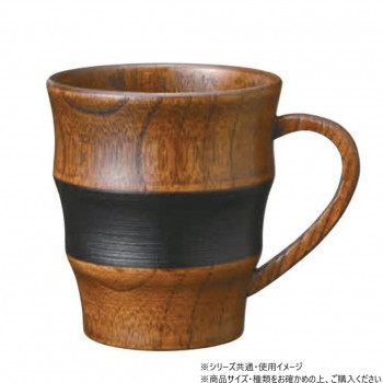 阿瀬真三商店 マグカップ 那智(黒) R2807