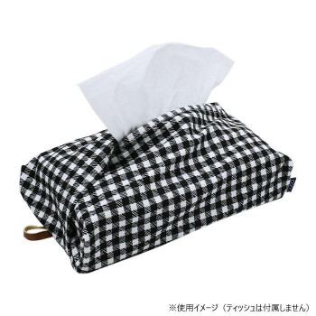 COCO 抗菌ティッシュカバー BLACK A417BK