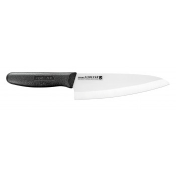 フォーエバー 銀抗菌セラミック包丁180mm KCW-18