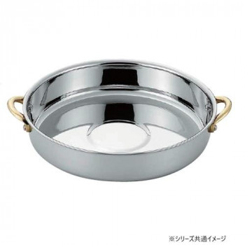 MARUTAMA 玉虎堂 両手ステンレススキヤキ鍋 22cm 475
