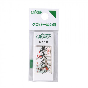 クロバー ぬい針「金耳針」 N-溝大くけ 12-204