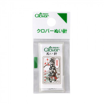 クロバー ぬい針「金耳針」 N-きぬぬい 12-223