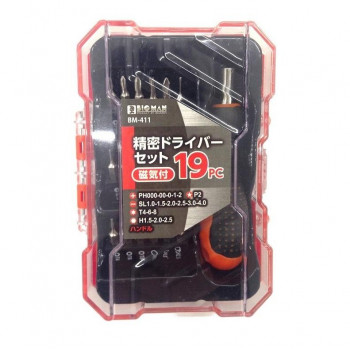 ビッグマン(Bigman)  BM　精密ドライバーセット19PCS　BM-411