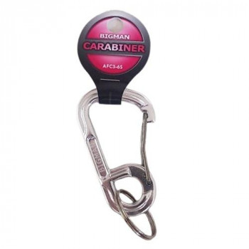 ビッグマン(Bigman)  BM　CARABINER・AFC3-6S　　シルバー