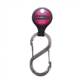 ビッグマン(Bigman)  BM　CARABINER・AFC6-8S　　シルバー