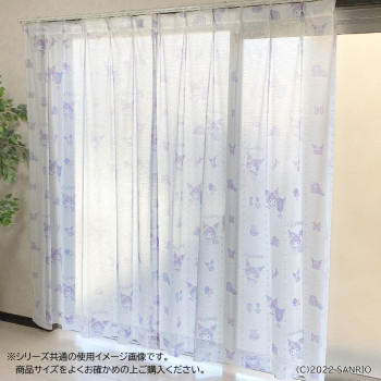 サンリオ クロミ レースカーテン2枚セット 100×133cm SB-626-S