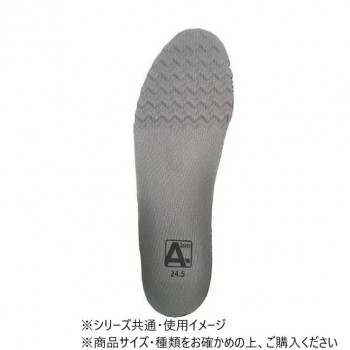 エーイズムインソール グレー 25.0cm　