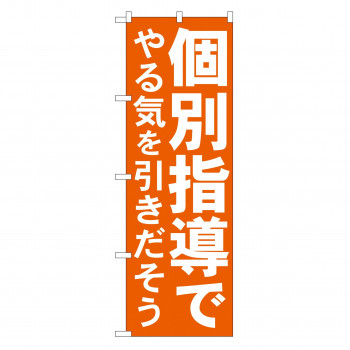 のぼり GNB-60 個別指導でやる気を