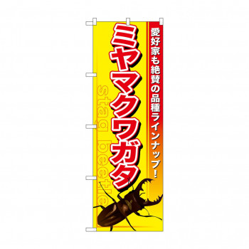 のぼり GNB-597 ミヤマクワガタ