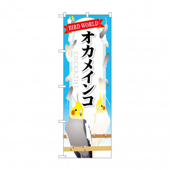 のぼり GNB-611 オカメインコ